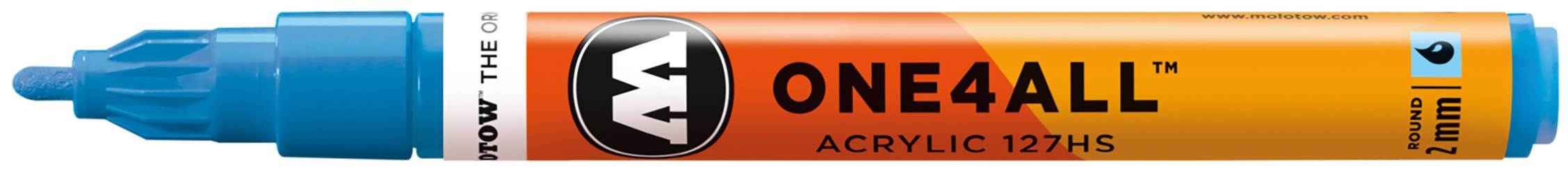 Acrylmarker ONE4ALL ACRYLIC 127HS 2mm, Nr. 161, schockblau mittel