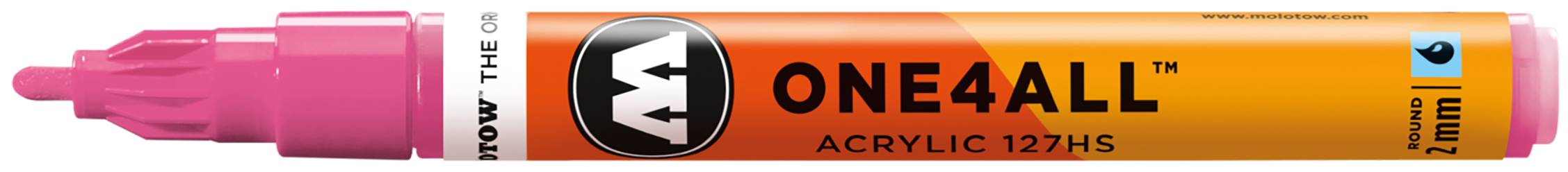 Acrylmarker ONE4ALL ACRYLIC 127HS 2mm, Nr. 200, neonpink