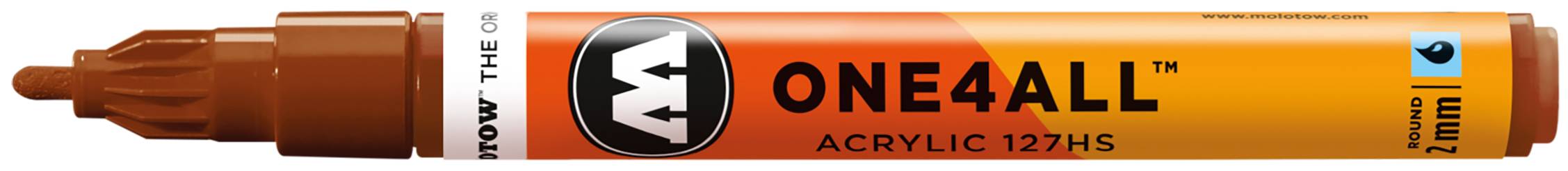 Acrylmarker ONE4ALL ACRYLIC 127HS 2mm, Nr. 092, haselnussbraun