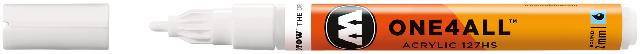 Acrylmarker ONE4ALL ACRYLIC 127HS 2mm, Nr. 160, signalweiss