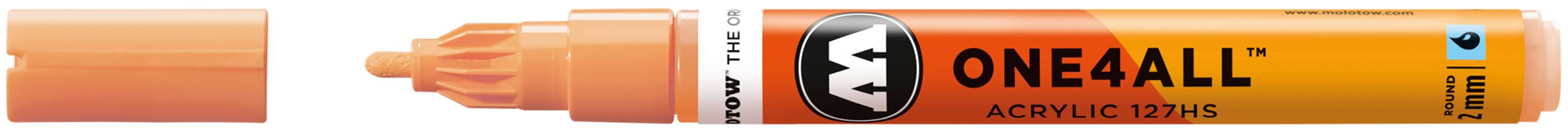 Acrylmarker ONE4ALL ACRYLIC 127HS 2mm, Nr. 117, pfirsich pastell