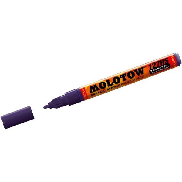 Permanentmarker One4All 127 HS nachfüllbar 2mm violett dunkel