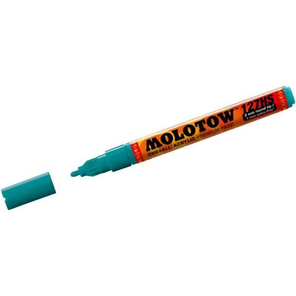 Permanentmarker One4All 127 HS nachfüllbar 2mm lagunenblau