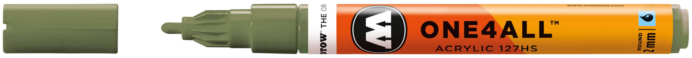 Acrylmarker ONE4ALL ACRYLIC 127HS 2mm, Nr. 205, amazonas hell