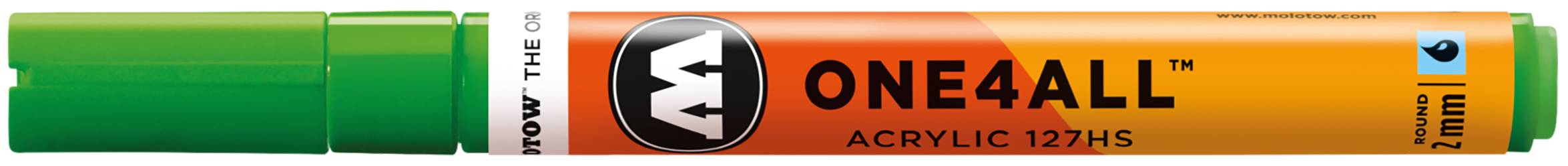Acrylmarker ONE4ALL ACRYLIC 127HS 2mm, Nr. 222, KACAO77 green