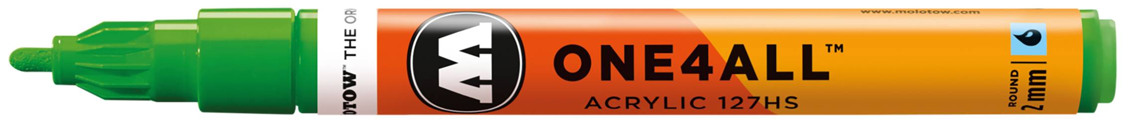 Acrylmarker ONE4ALL ACRYLIC 127HS 2mm, Nr. 222, KACAO77 green