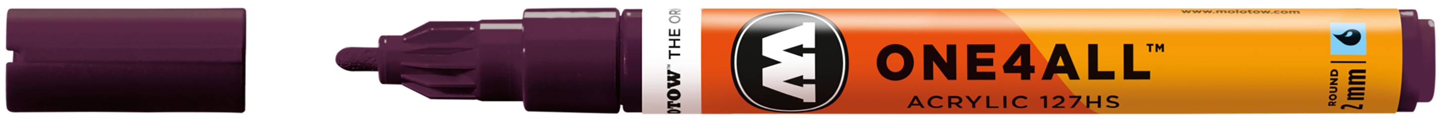 Acrylmarker ONE4ALL ACRYLIC 127HS 2mm, Nr. 233, purpurviolett