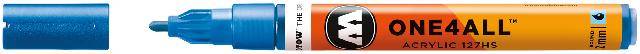 Acrylmarker ONE4ALL ACRYLIC 127HS 2mm, Nr. 224, metallic blau