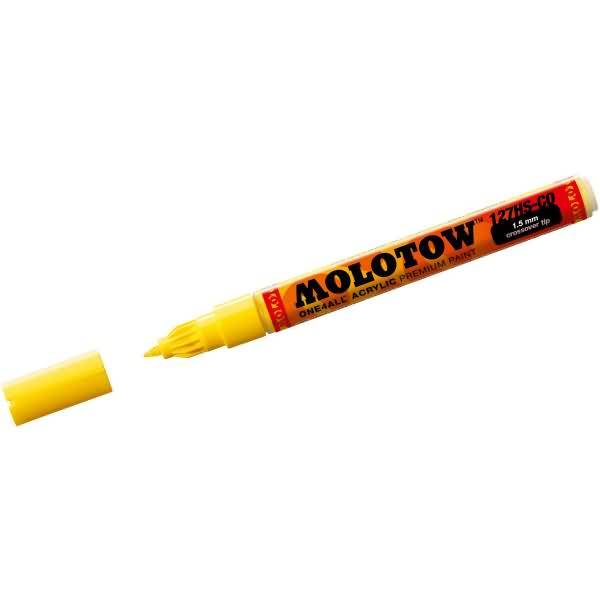 Permanentmarker One4All 127 HS-CO nachfüllbar 1,5mm zinkgelb