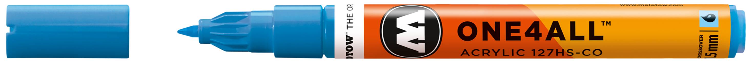 Acrylmarker ONE4ALL ACRYLIC 127 HS-CO 1,5mm, 161, schockblau mittel