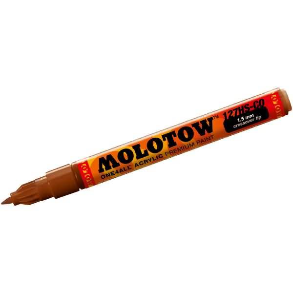 Permanentmarker One4All 127 HS-CO nachfüllbar 1,5mm haselnussbraun