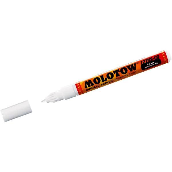 Permanentmarker One4All 127 HS-CO nachfüllbar 1,5mm signalweiß