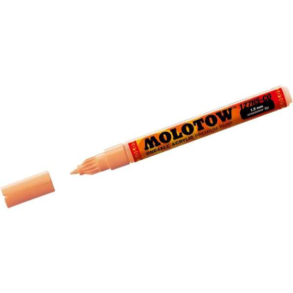 Permanentmarker One4All 127 HS-CO nachfüllbar 1,5mm pfirsich pastell