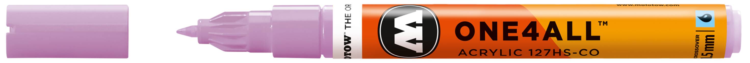 Acrylmarker ONE4ALL ACRYLIC 127 HS-CO 1,5mm, 201, flieder pastell