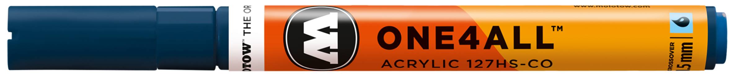 Acrylmarker ONE4ALL ACRYLIC 127 HS-CO 1,5mm, Nr. 027, petrol