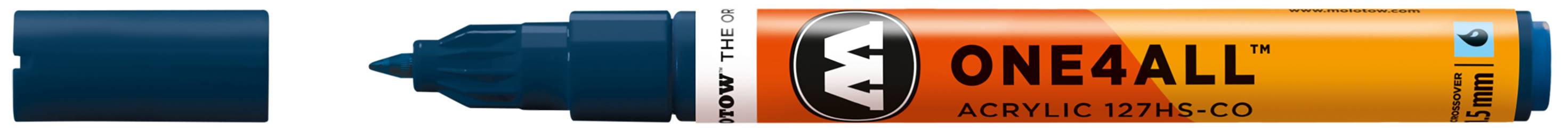 Acrylmarker ONE4ALL ACRYLIC 127 HS-CO 1,5mm, Nr. 027, petrol