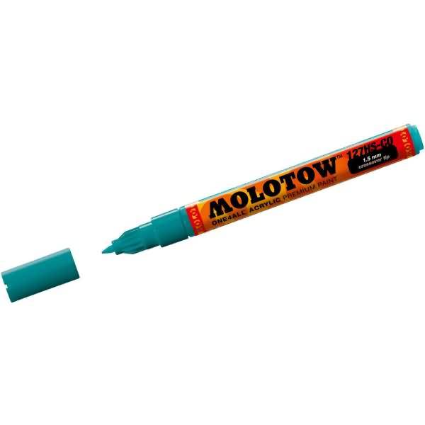 Permanentmarker One4All 127 HS-CO nachfüllbar 1,5mm lagunenblau