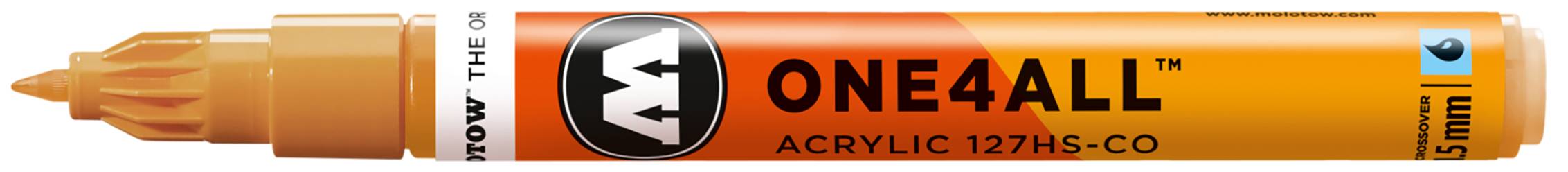 Acrylmarker ONE4ALL ACRYLIC 127 HS-CO 1,5mm, 208, ockerbraun hell