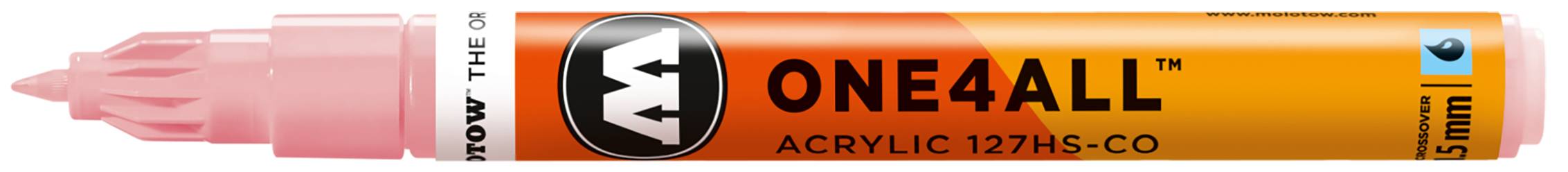 Acrylmarker ONE4ALL ACRYLIC 127 HS-CO 1,5mm, Nr. 207, puder pastell