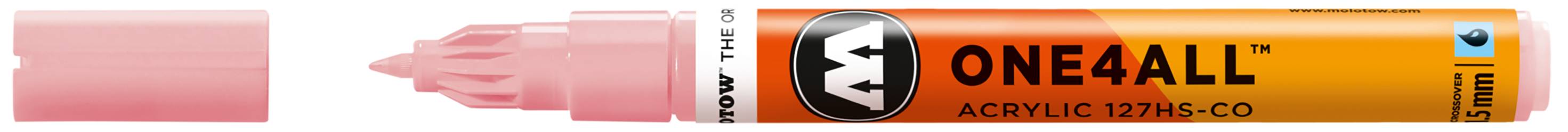 Acrylmarker ONE4ALL ACRYLIC 127 HS-CO 1,5mm, Nr. 207, puder pastell