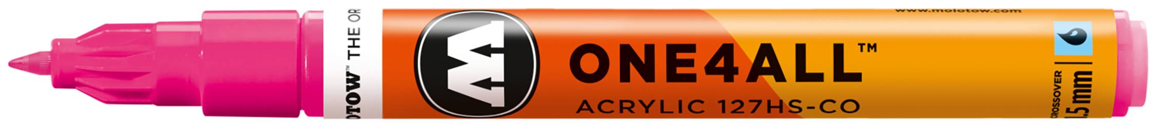 Acrylmarker ONE4ALL ACRYLIC 127 HS-CO 1,5mm, Nr. 217, neonpink