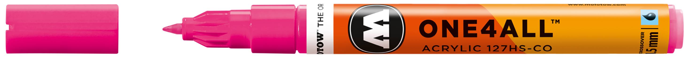 Acrylmarker ONE4ALL ACRYLIC 127 HS-CO 1,5mm, Nr. 217, neonpink