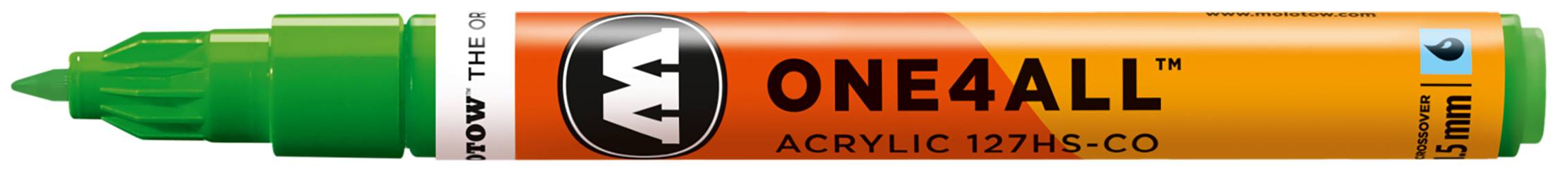 Acrylmarker ONE4ALL ACRYLIC 127 HS-CO 1,5mm, Nr. 222, KACAO77 green
