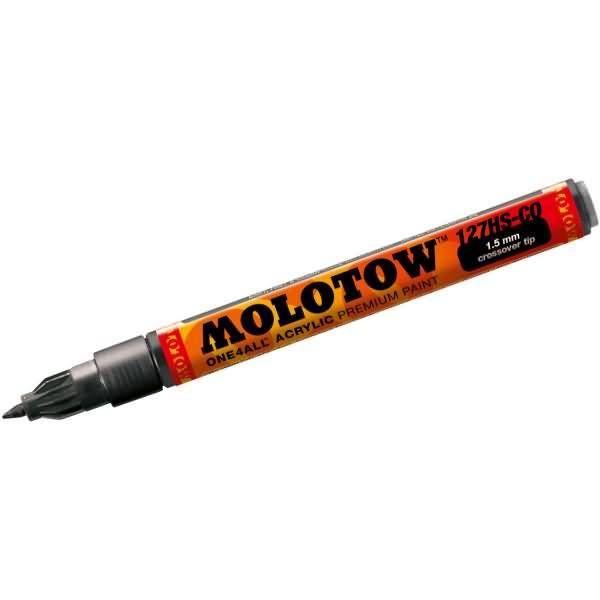 Permanentmarker One4All 127 HS-CO nachfüllbar 1,5mm metallic schwarz