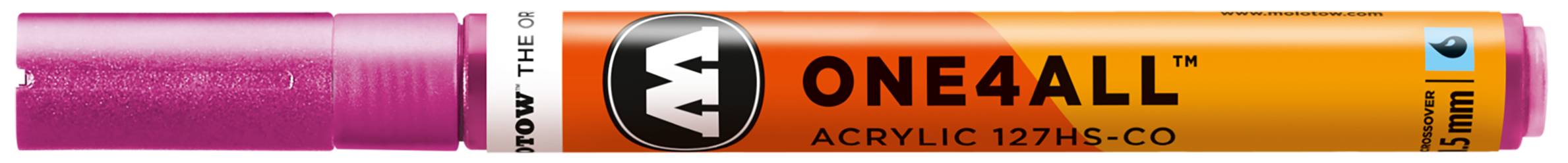 Acrylmarker ONE4ALL ACRYLIC 127 HS-CO 1,5mm, Nr. 225, metallic pink