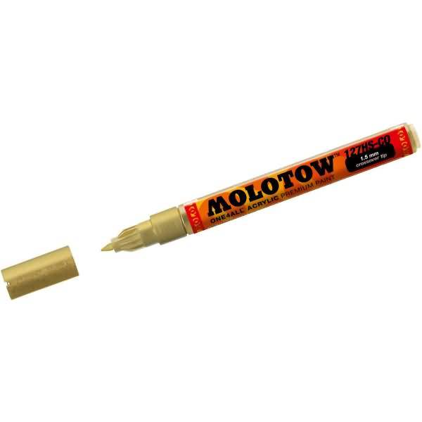 Permanentmarker One4All 127 HS-CO nachfüllbar 1,5mm metallic gold