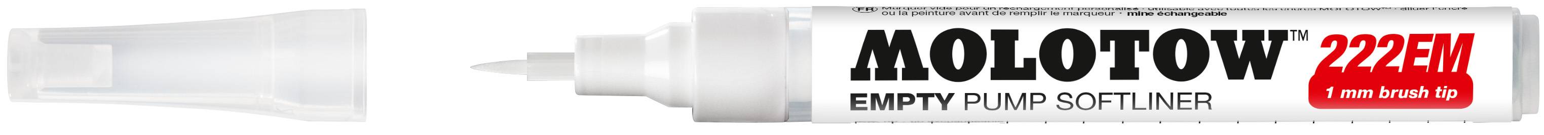 Pump Marker System Empty 222 EM Soft Brush