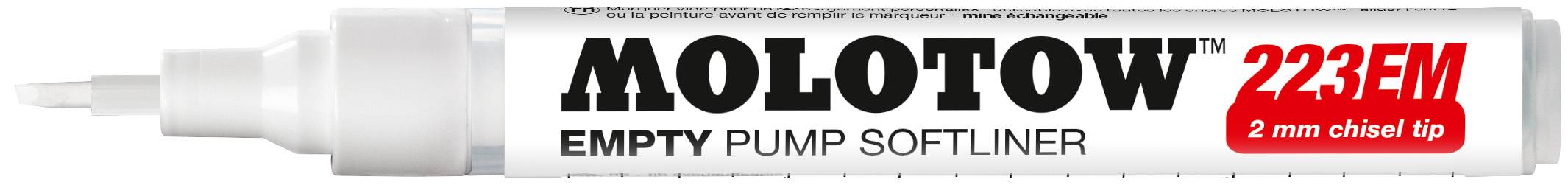 Pump Marker System Empty 223 EM Soft Chisel