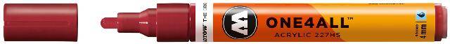 Acrylmarker ONE4ALL ACRYLIC 227HS 4mm, Nr. 086, burgundrot