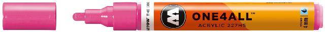 Acrylmarker ONE4ALL ACRYLIC 227HS 4mm, Nr. 200, neonpink