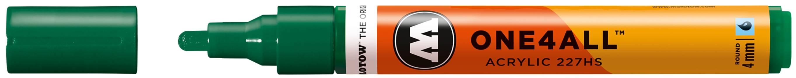 Acrylmarker ONE4ALL ACRYLIC 227HS 4mm, Nr. 096, Mister Green