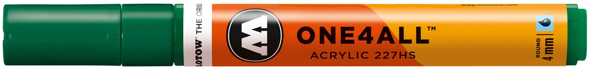 Acrylmarker ONE4ALL ACRYLIC 227HS 4mm, Nr. 096, Mister Green