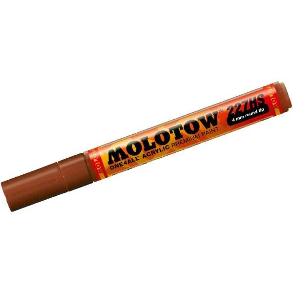 Permanentmarker One4All 227 HS nachfüllbar 4mm haselnussbraun