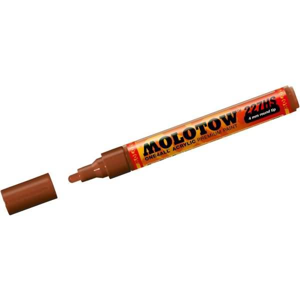 Permanentmarker One4All 227 HS nachfüllbar 4mm haselnussbraun