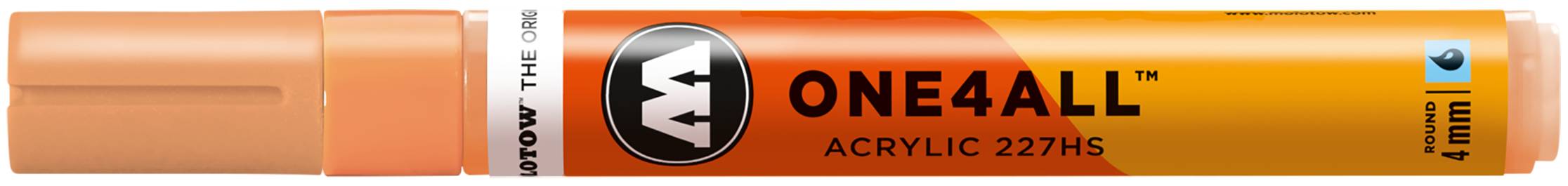 Acrylmarker ONE4ALL ACRYLIC 227HS 4mm, Nr. 117, pfirsich pastell