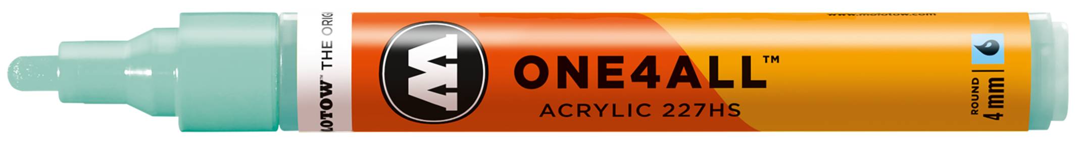 Acrylmarker ONE4ALL ACRYLIC 227HS 4mm, Nr. 020, lagoblau pastell