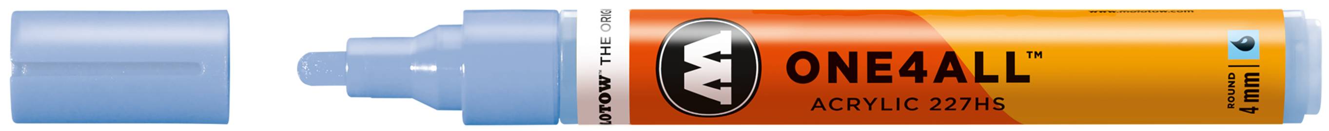 Acrylmarker ONE4ALL ACRYLIC 227HS 4mm, Nr. 202, keramik hell pastell