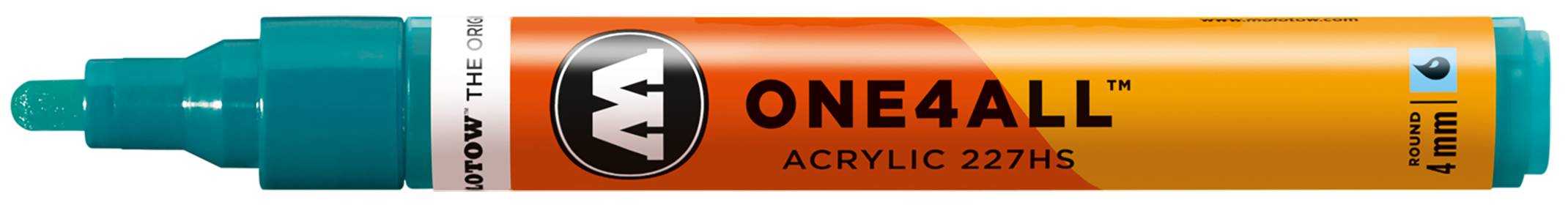 Acrylmarker ONE4ALL ACRYLIC 227HS 4mm, Nr. 206, lagunenblau