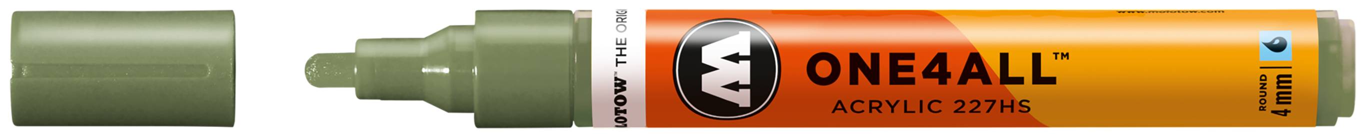 Acrylmarker ONE4ALL ACRYLIC 227HS 4mm, Nr. 205, amazonas hell