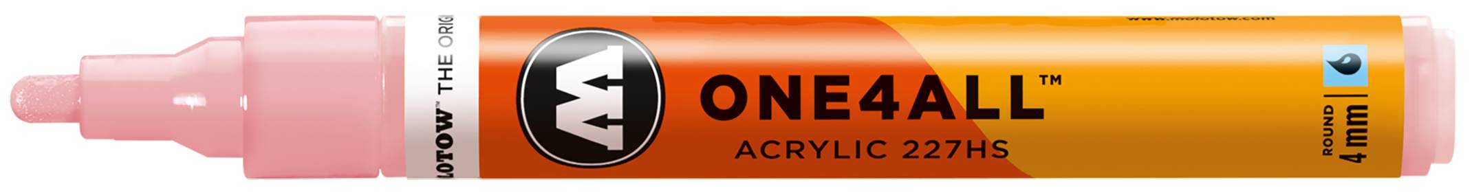 Acrylmarker ONE4ALL ACRYLIC 227HS 4mm, Nr. 207, puder pastell