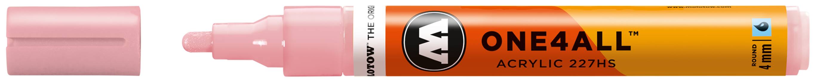 Acrylmarker ONE4ALL ACRYLIC 227HS 4mm, Nr. 207, puder pastell