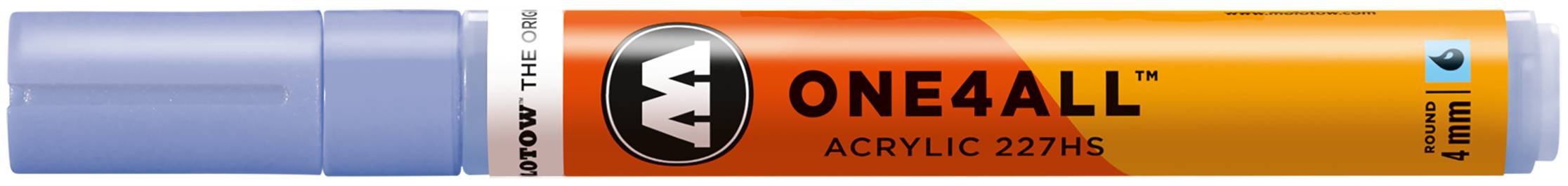 Acrylmarker ONE4ALL ACRYLIC 227HS 4mm, Nr. 209, blauviolett pastell