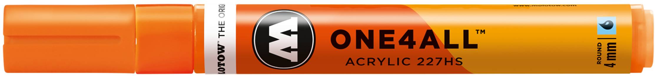 Acrylmarker ONE4ALL ACRYLIC 227HS 4mm, Nr. 218, neonorange