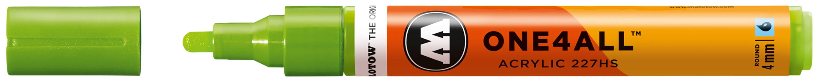 Acrylmarker ONE4ALL ACRYLIC 227HS 4mm, Nr. 221, grashüpfer