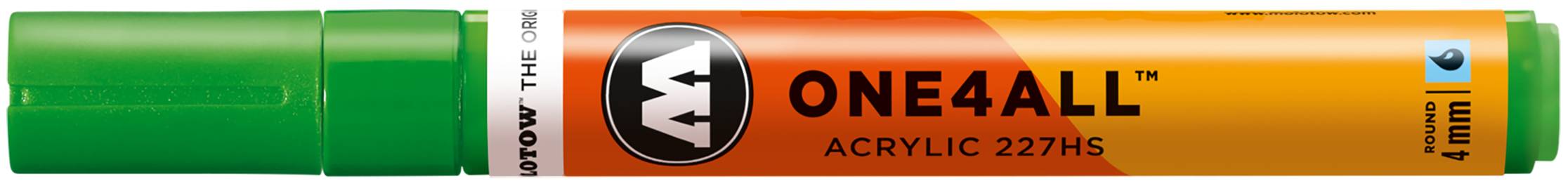 Acrylmarker ONE4ALL ACRYLIC 227HS 4mm, Nr. 222, KACAO77 green