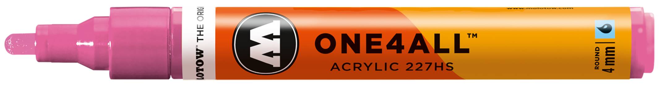 Acrylmarker ONE4ALL ACRYLIC 227HS 4mm, Nr. 231, fuchsiapink